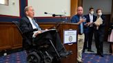 A congressman was barred from his flight after airline staff thought his power wheelchair violated safety regulations