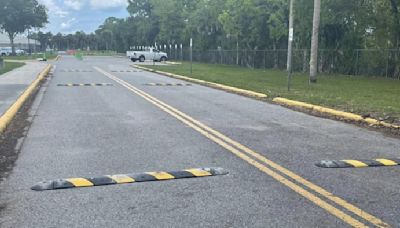 Port Orange school gets new speed bumps following crash that killed 10-year-old student