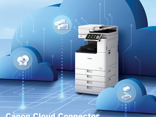 Canon推出Cloud Connector雲端聯絡器 助企業文件輕鬆上雲