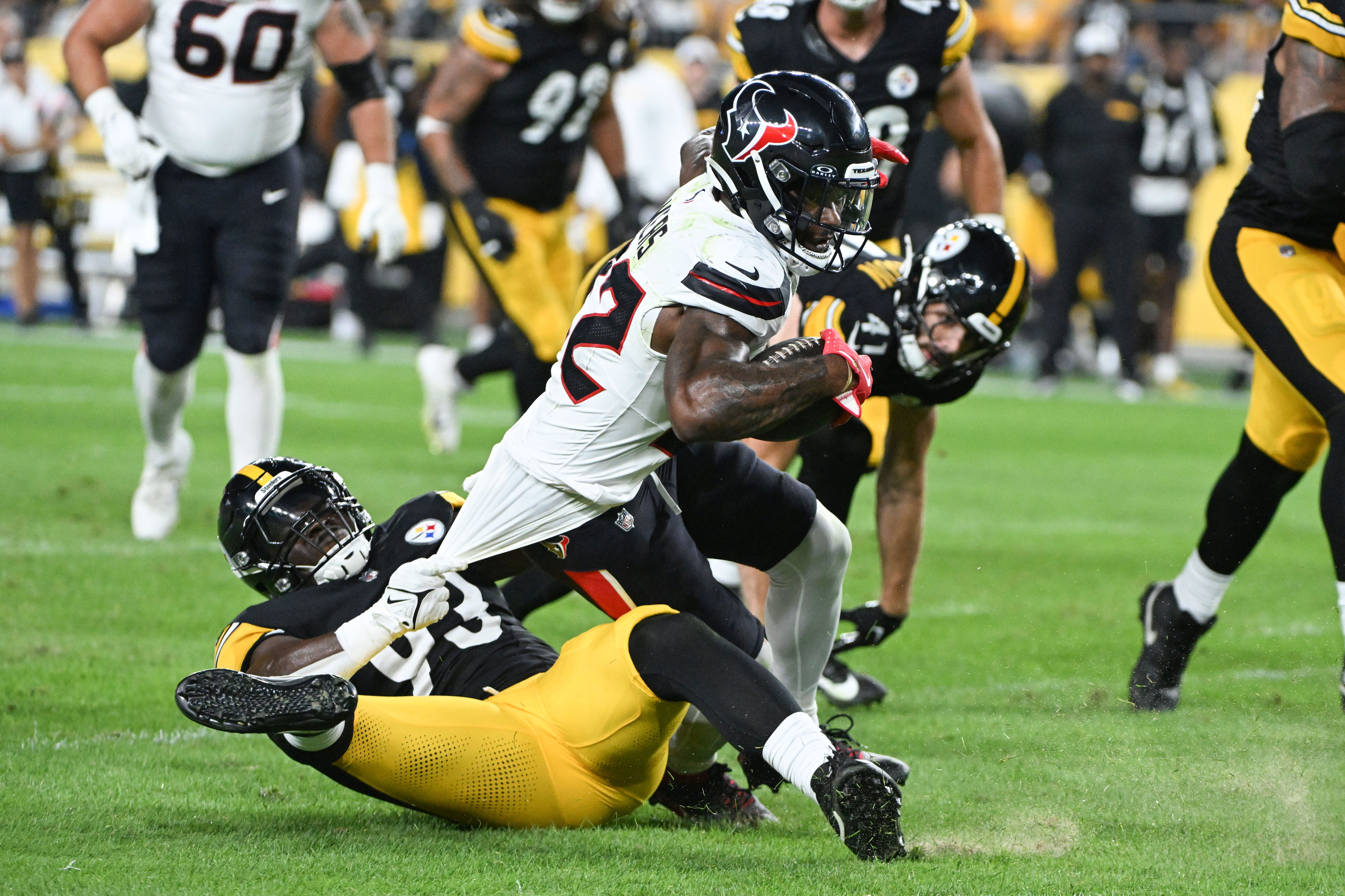 Texans coach DeMeco Ryans addresses early run game woes in preseason