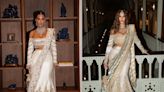 Kim And Khloe Kardashian Twin In Ivory Lehenga Set At Anant-Radhika's Wedding - News18