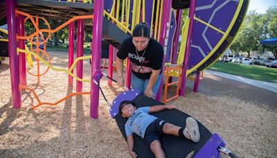 Sandman Park becomes first inclusive playground in north Stockton, second in the city