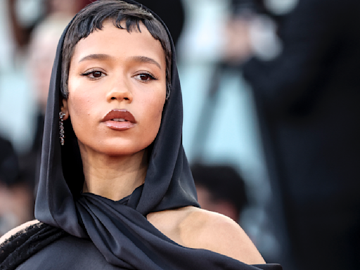 Taylor Russell Wears a Butt Cut-Out Dress With $49,500 Earrings at the Venice Film Festival