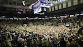 Duke basketball player injured after Wake Forest fans storm court following upset victory