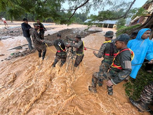 Wayanad landslides: Death toll rises to 123, a town swept away, hundreds trapped as rescue operations progress