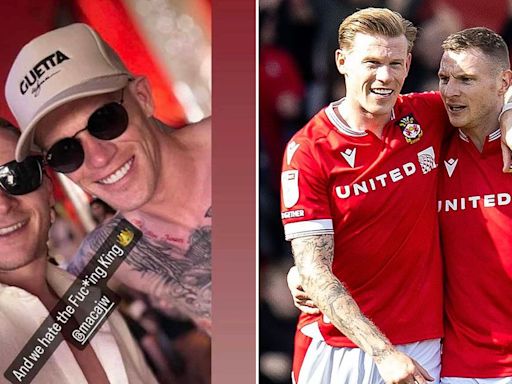 Wrexham stars Paul Mullin and James McClean make vile King Charles jibe