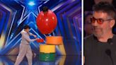 Judging too early: AGT's Simon Cowell takes down X buzzer after Balloon Taro manages to pull off audition