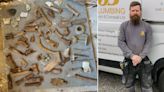 Plumber finds pile of bones under bathroom floor during refit