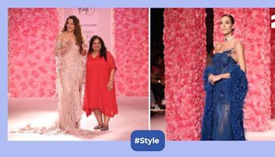 India Couture Week 2024: Sonakshi Sinha turns showstopper for Dolly J in pretty pink