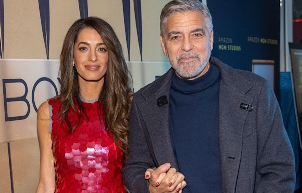 George Clooney & Amal Clooney Weren’t Afraid of the PDA in These Super-Rare Candids