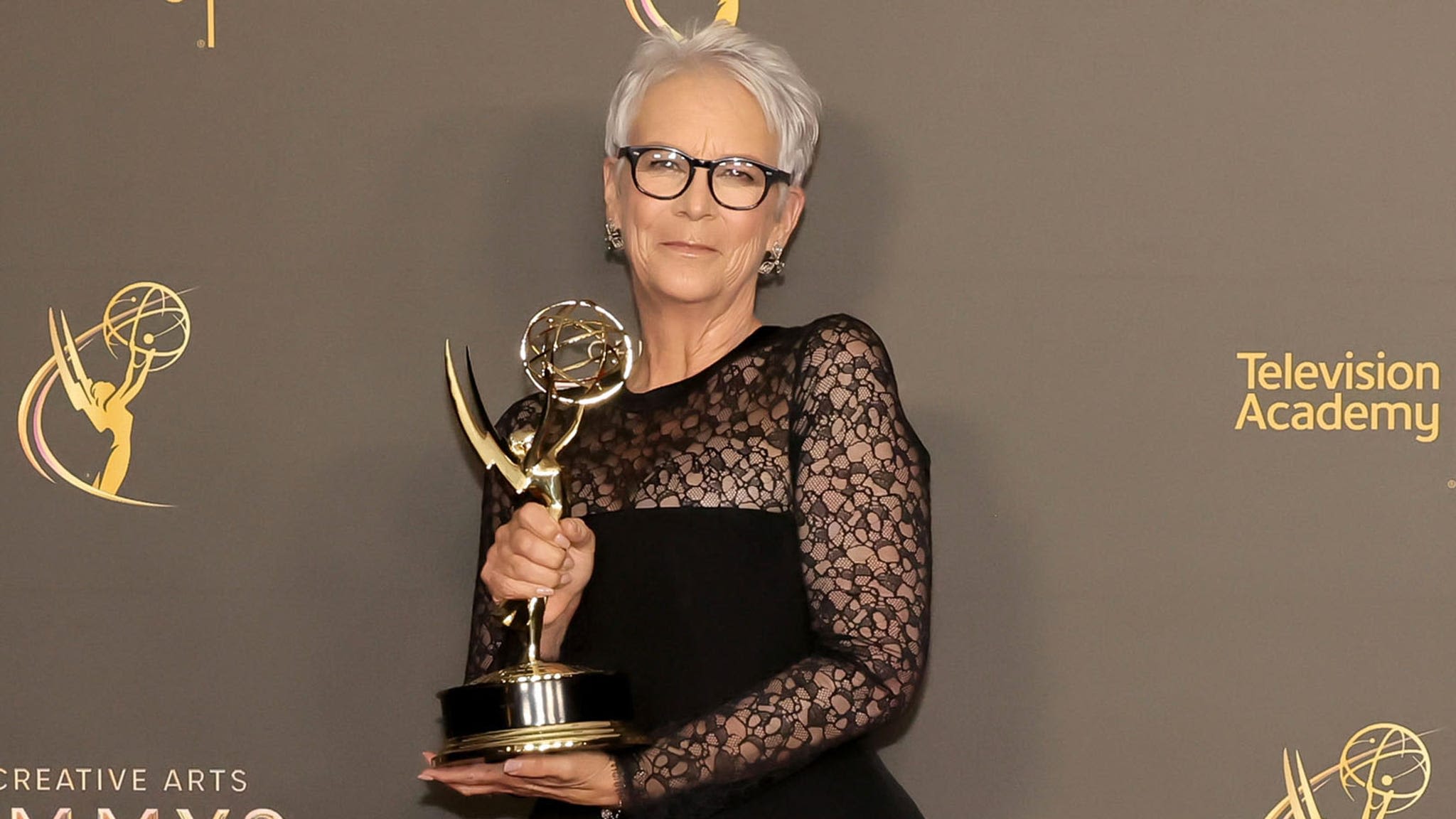 Jamie Lee Curtis Reflects on Selling 'Yogurt That Makes You S--t' As She Wins Emmy