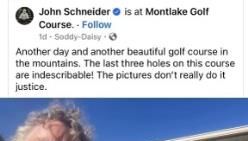 "Bo Duke" Enjoyed Weekend Of Montlake Golfing