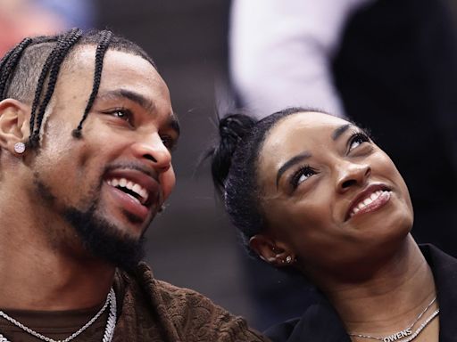 Simone Biles's Husband Is Skipping NFL Training Camp To Support Her At The Olympics