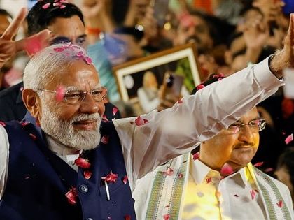 印度大選開票大致完成 莫迪執政聯盟勝選但席次縮水