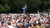 Thousands rally to back Hungary’s Orban ahead of EU vote