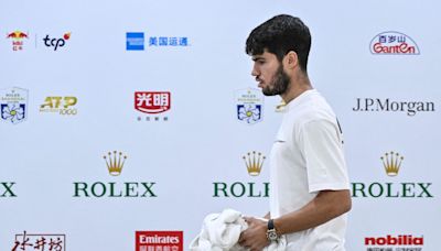 Alcaraz rushes to Shanghai after China Open win as grind continues