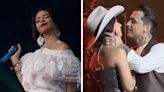¿Primer 'palomazo' como esposos?: Ángela Aguilar y Nodal habrían cantado en su boda (video)