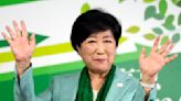 Tokyo Gov. Koike wins a third four-year term as head of Japan's influential capital