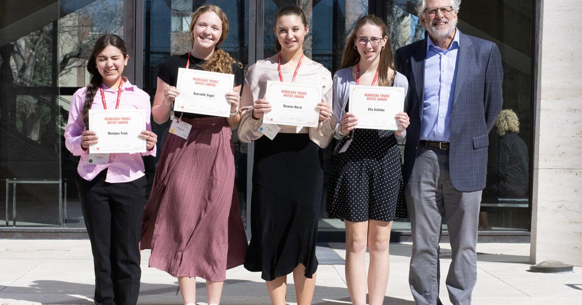 UNL recognizes area students at Nebraska Young Artist Awards Day