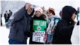 Abortion-rights opponents brave snow for March for Life rally