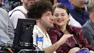 Selena Gomez and Benny Blanco Had a Very Affectionate NBA Date Night