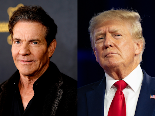 Dennis Quaid says he’s voting for Donald Trump in next US election