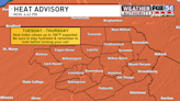 Heat Advisory issued for Tuesday, June 18 - Thursday, June 20 in central & northeast PA