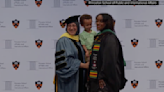 WATCH: Toddler steals the show, helps mom graduate at Princeton University