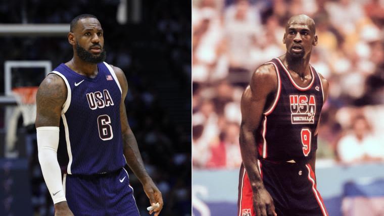 LeBron James vs. Michael Jordan: The key stats you need to know for NBA GOATs in USA Olympics basketball | Sporting News