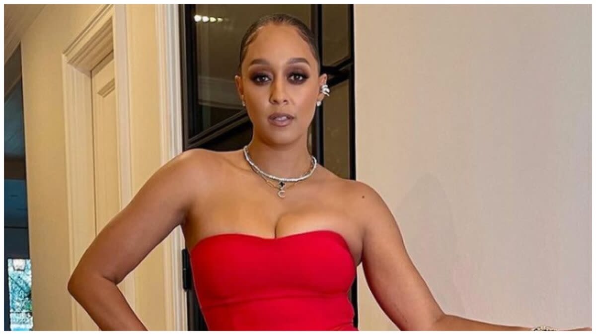 'That Laugh Is…Saying a Little More Happened': Tia Mowry Fans Shocked After She Reveals She Kissed Another Actor Before...