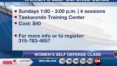 Self-defense class offered for women