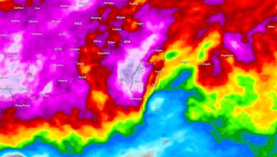 連2波鋒面！下周降雨分布「一片紫白」 雨最大時間曝