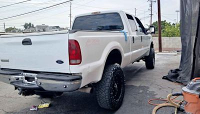 Stolen Ford F-250 Recovered Thanks To Sand