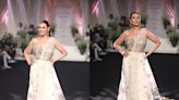 Lisa Ray Walks the Ramp in Exquisite Rahul Mishra Creation On Day 5 Of India Couture Week 2024 - News18