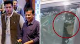 AAP MP Raghav Chadha Reaches Delhi CM Arvind Kejriwal's Residence, First Appearance After Eye Surgery In UK; Watch
