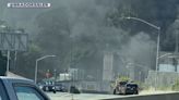 Car fire snarls traffic in Caldecott Tunnel