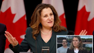 Canada’s deputy PM wouldn’t condemn pro-Hamas slogans as hate speech until she saw video of vile chants