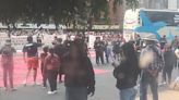 Normalistas bloquean Avenida Universidad de la CDMX