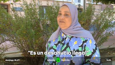 Desahuciada y sin recursos para hacer frente a un alquiler: la pesadilla de Zohra y su familia