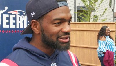 Jacoby Brissett is ready for a quarterback competition with Drake Maye