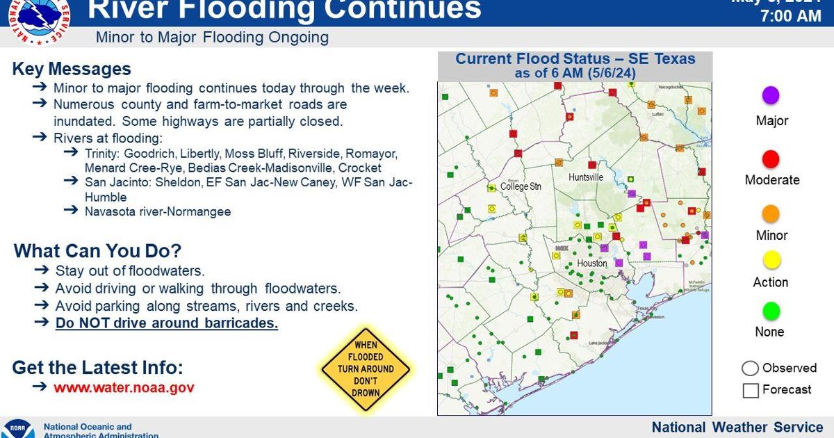 Over 200 agencies responding to catastrophic storms, floods in Southeast Texas