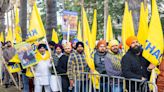An estimated 40,000 Sikhs vote in Sacramento to show support for independence from India