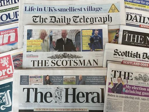 Scotland's papers: Voters head to the polls and Biden considers exit