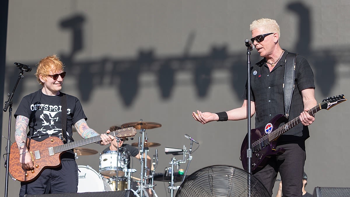 Ed Sheeran Joins The Offspring to Play “Million Miles Away” at BottleRock Napa Valley: Watch