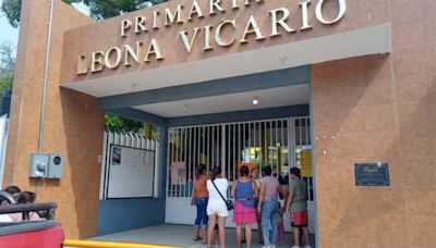 Fluye conflicto en primaria Leona Vicario en Tihuatlán