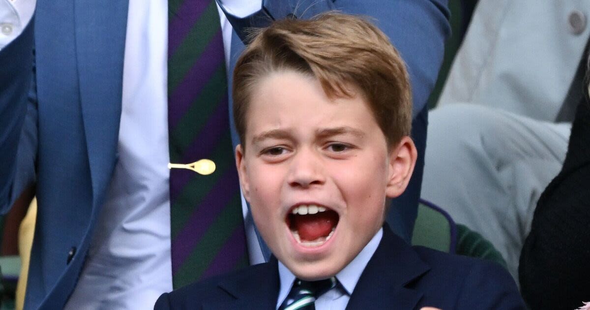 Prince George's dilemma over whether to watch Wimbledon or Euro football final