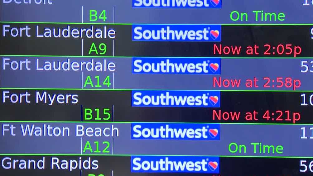 Severe weather causes flight delays for air travel back to Baltimore