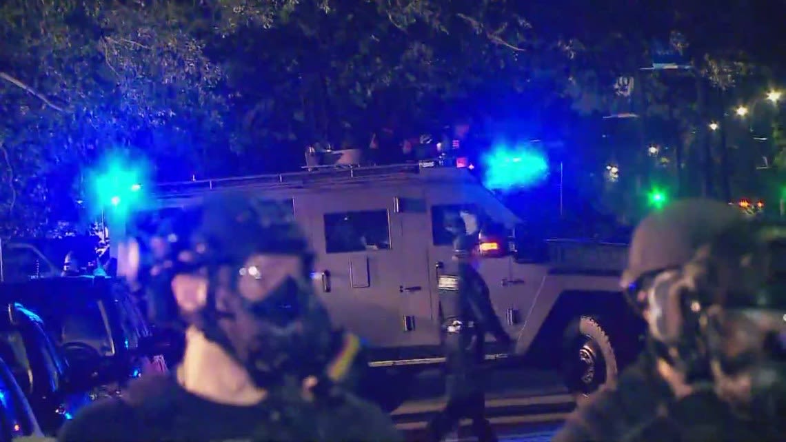 How law enforcement came together to disperse protest on Tulane campus