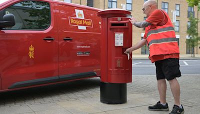 Location of first red postbox to carry King Charles' cypher