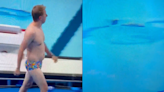 Olympics swimming viewers in stitches over 'cap catcher' and say it's best moment of games so far